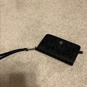 Small Michael Kors black wallet